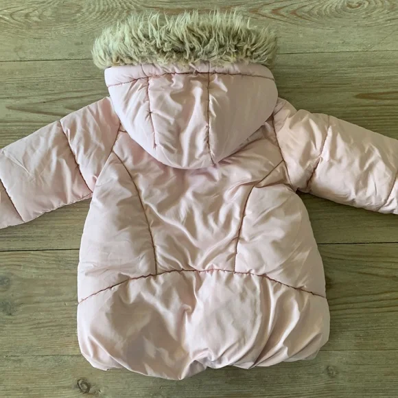 Zara Toddler Girls Puffer Coat - Picture 9 of 9